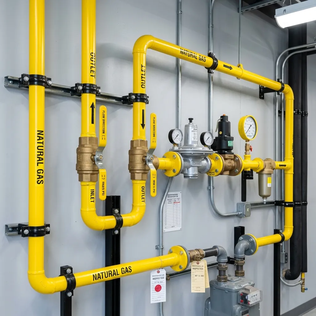 Gas Line Services Plumber in Narciso Pena, TX